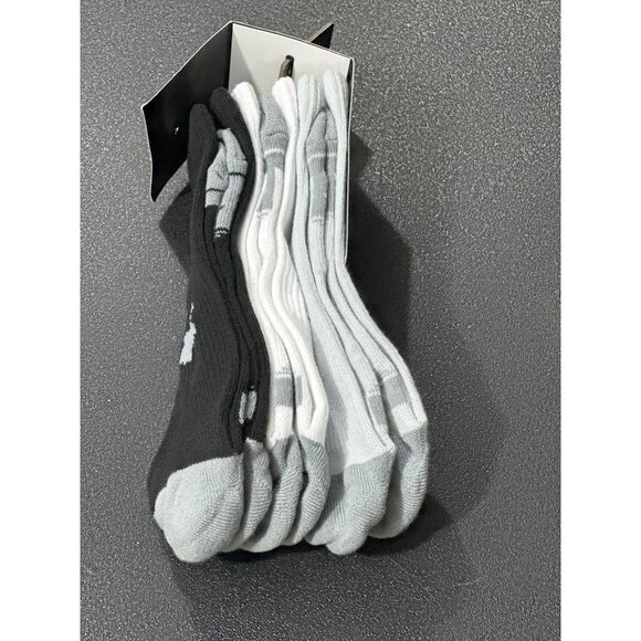 Under Armour Performance Tech Crew Socks 3-Pack L Moisture Wicking & Cushioned - Picture 2 of 3